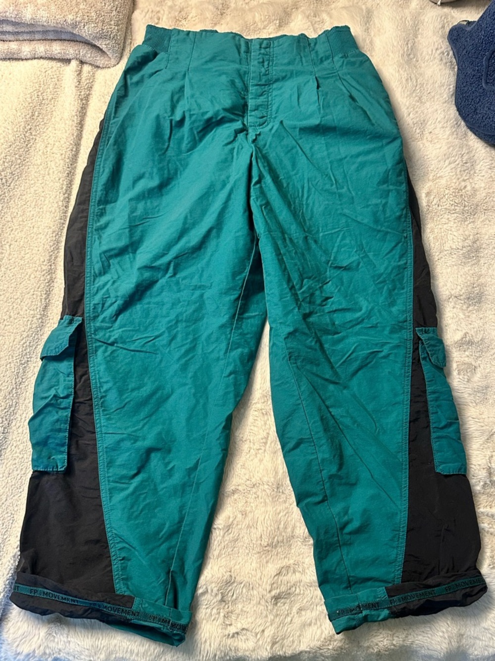 FP Movement by Free People Mesmerize Me cargo pants color block - Picture 4 of 6